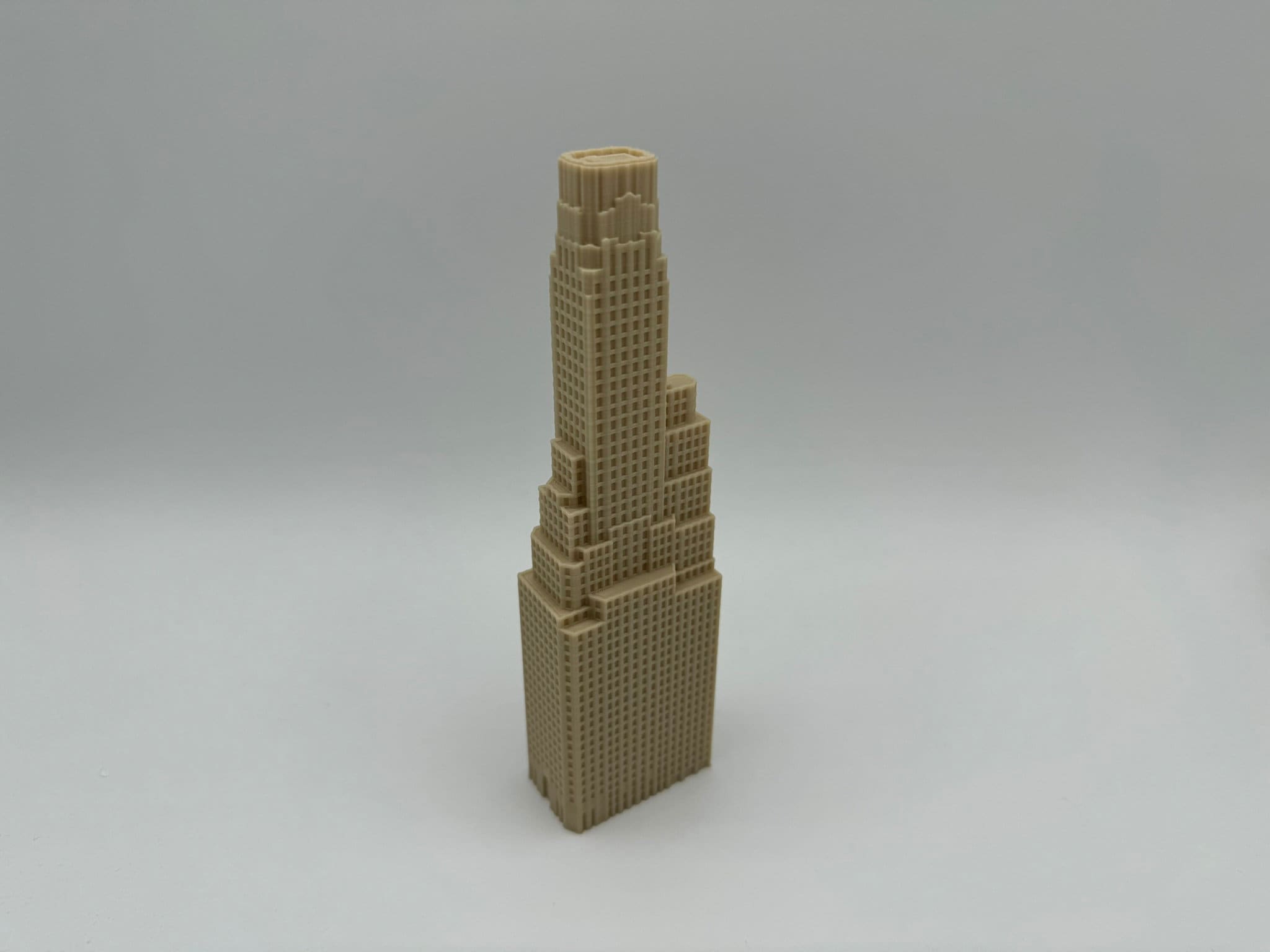 StarsoftheCity One Wall Street Model 3D Printed Skyscraper