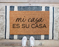 HamlinRowShop Mi Casa Es Su Casa Natural Coir Doormat