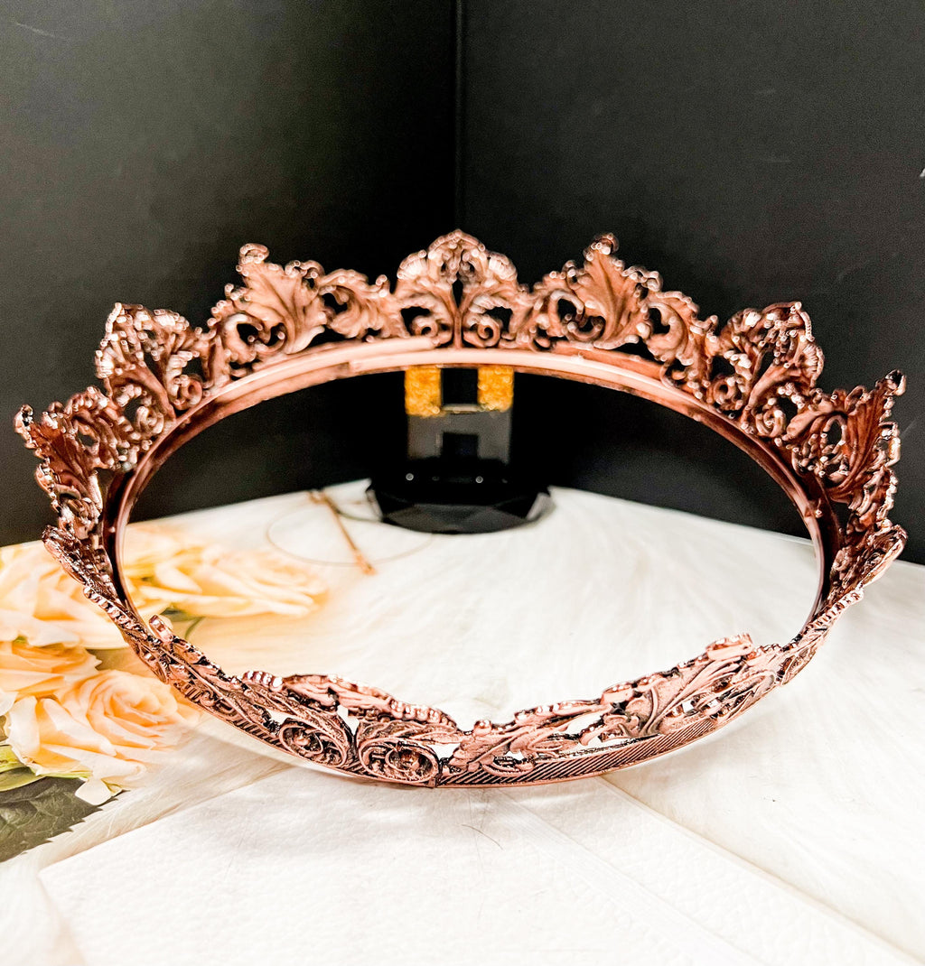Copper Royal Prince Crown Vintage Renaissance Headpiece