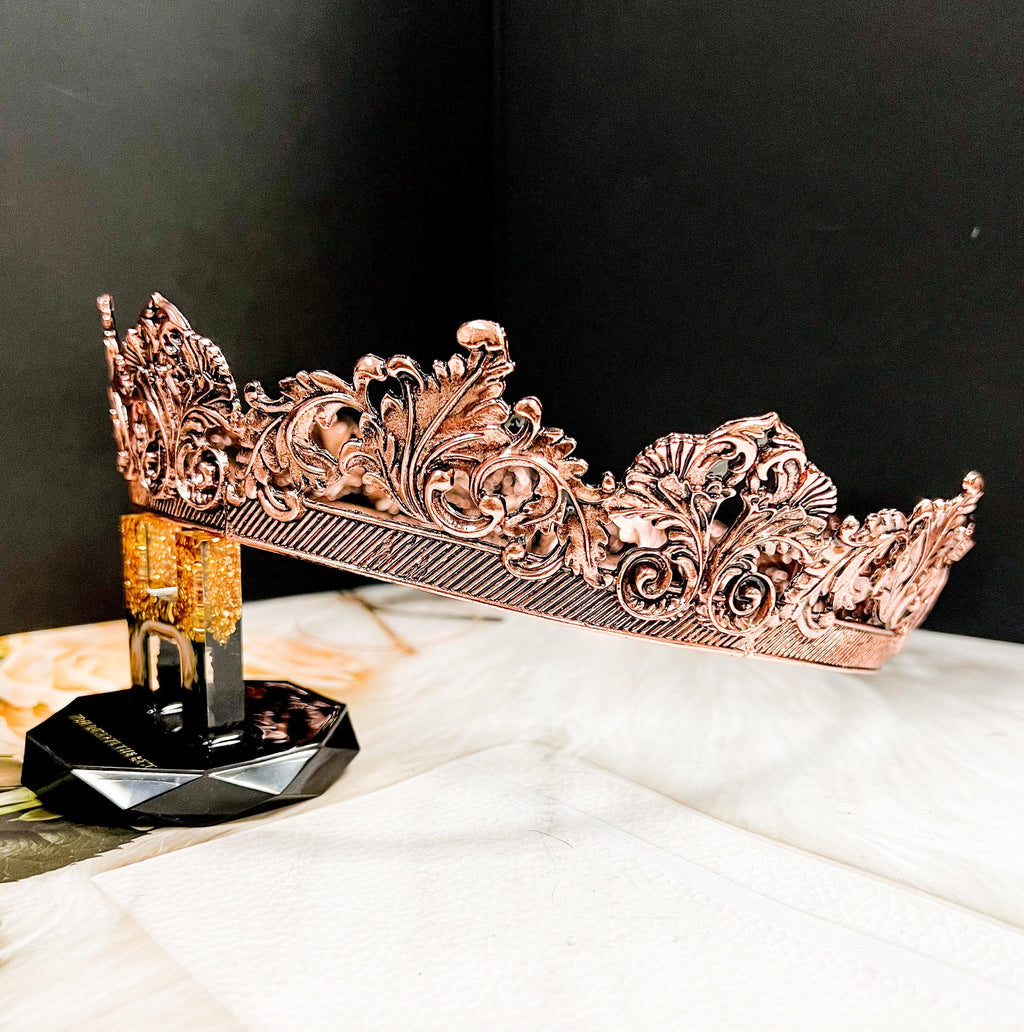Copper Royal Prince Crown Vintage Renaissance Headpiece