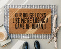 Jumanji 'Looks Like Were Losing Game' Doormat Coir Welcome Mat