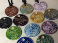 NoctemPottery Ceramic Shining Star Faux Wax Seal Pendant Necklace