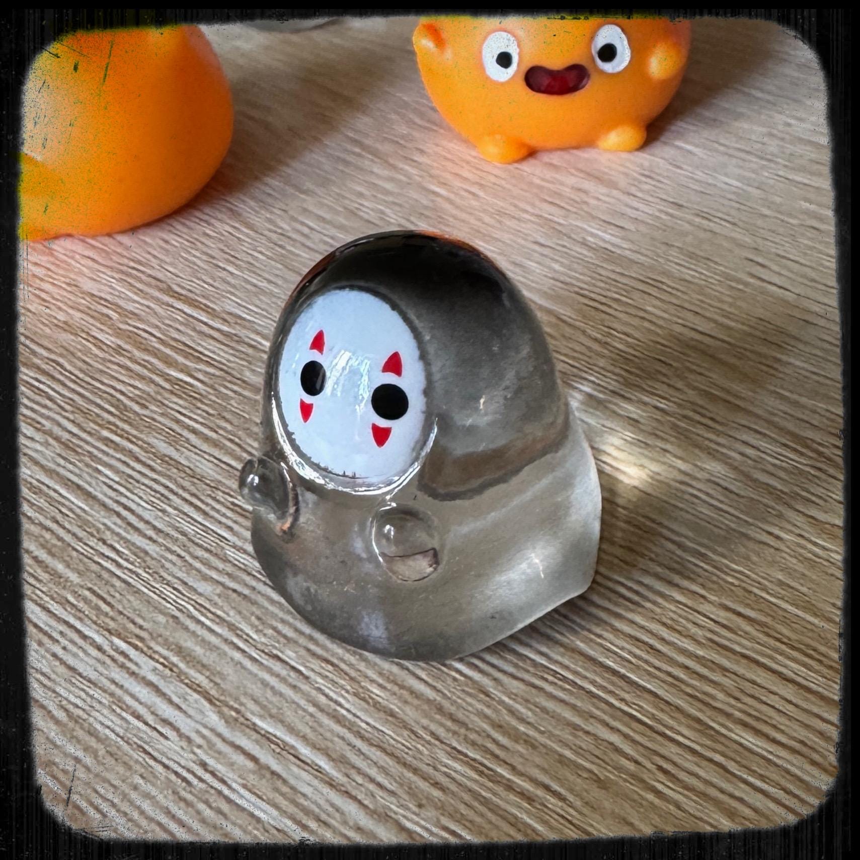 VanillaStarCafe No-Face Charm Desk Figurine Kaonshi Fanart