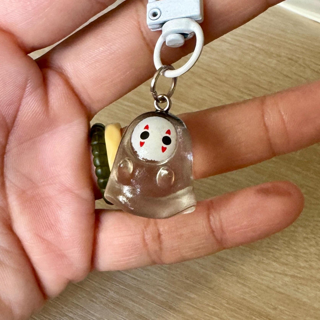 VanillaStarCafe No-Face Charm Desk Figurine Kaonshi Fanart