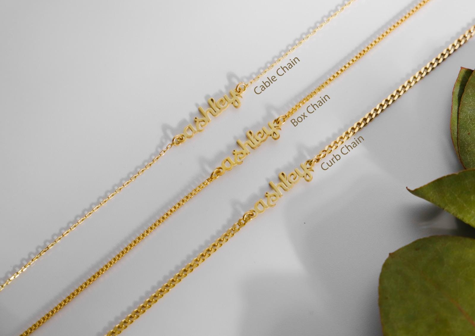SilverGoldandRose Sterling Silver Multiple Name Necklace Personalized