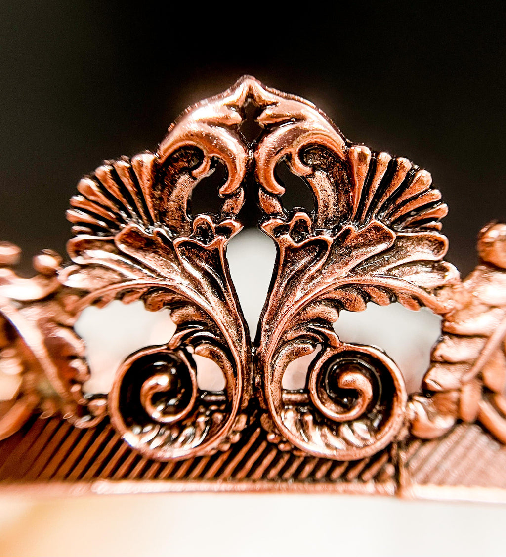 Copper Royal Prince Crown Vintage Renaissance Headpiece