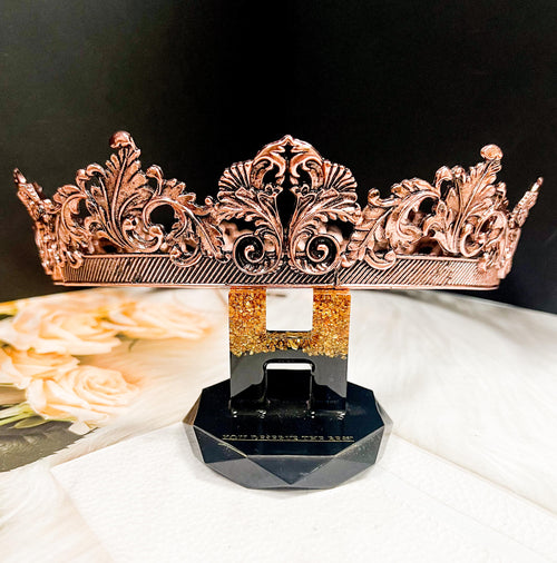 Copper Royal Prince Crown Vintage Renaissance Headpiece