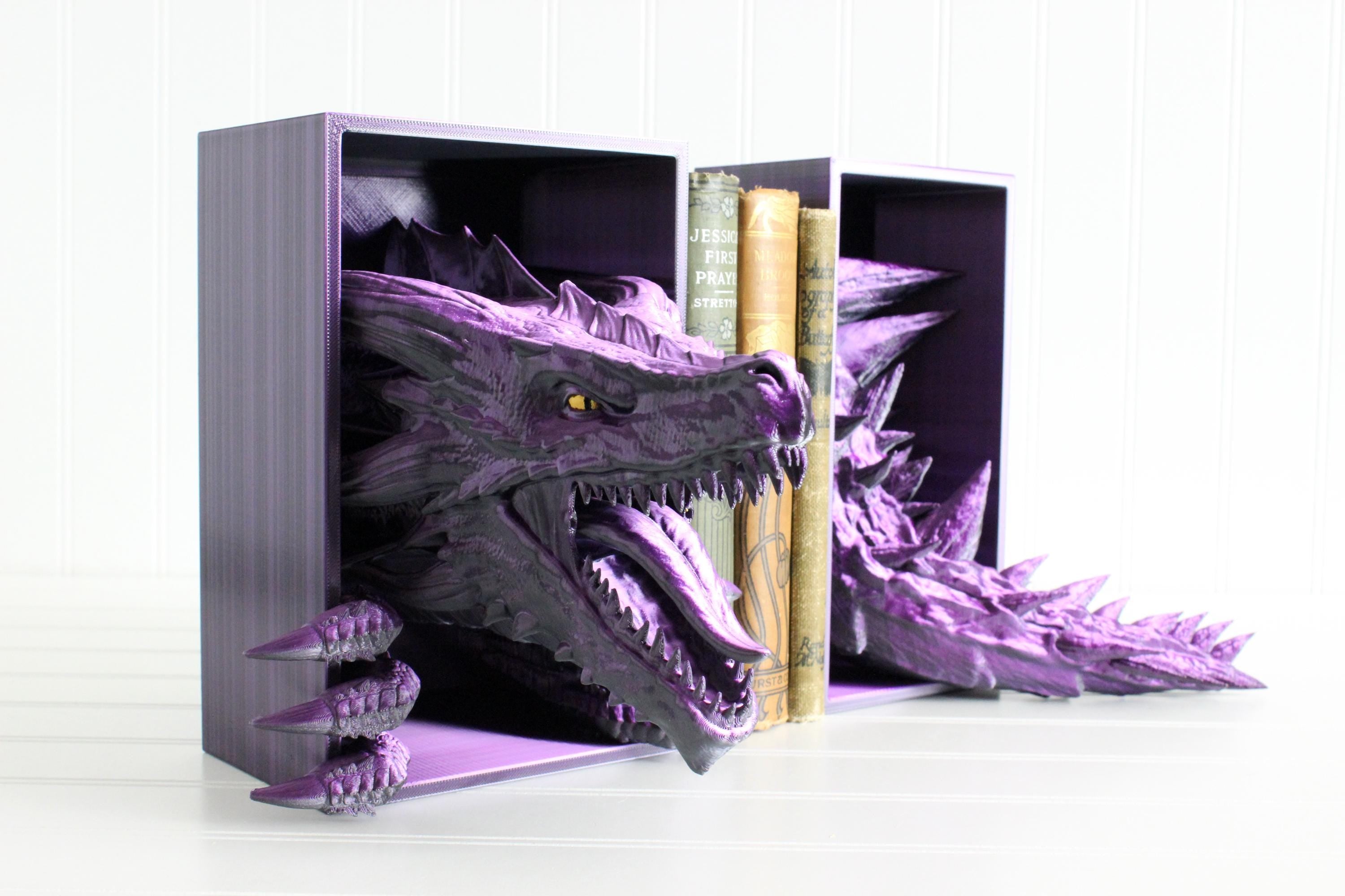 Dragon Book Nook, Fourth Wing Bookshelf Decor, Bookish, Valentine’s Day Gift