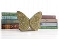 DelightfullyDutch Handmade Butterfly Bookend 3D Printed Thermoplastic Bookshelf Decor
