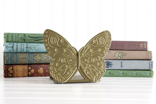 DelightfullyDutch Handmade Butterfly Bookend 3D Printed Thermoplastic Bookshelf Decor