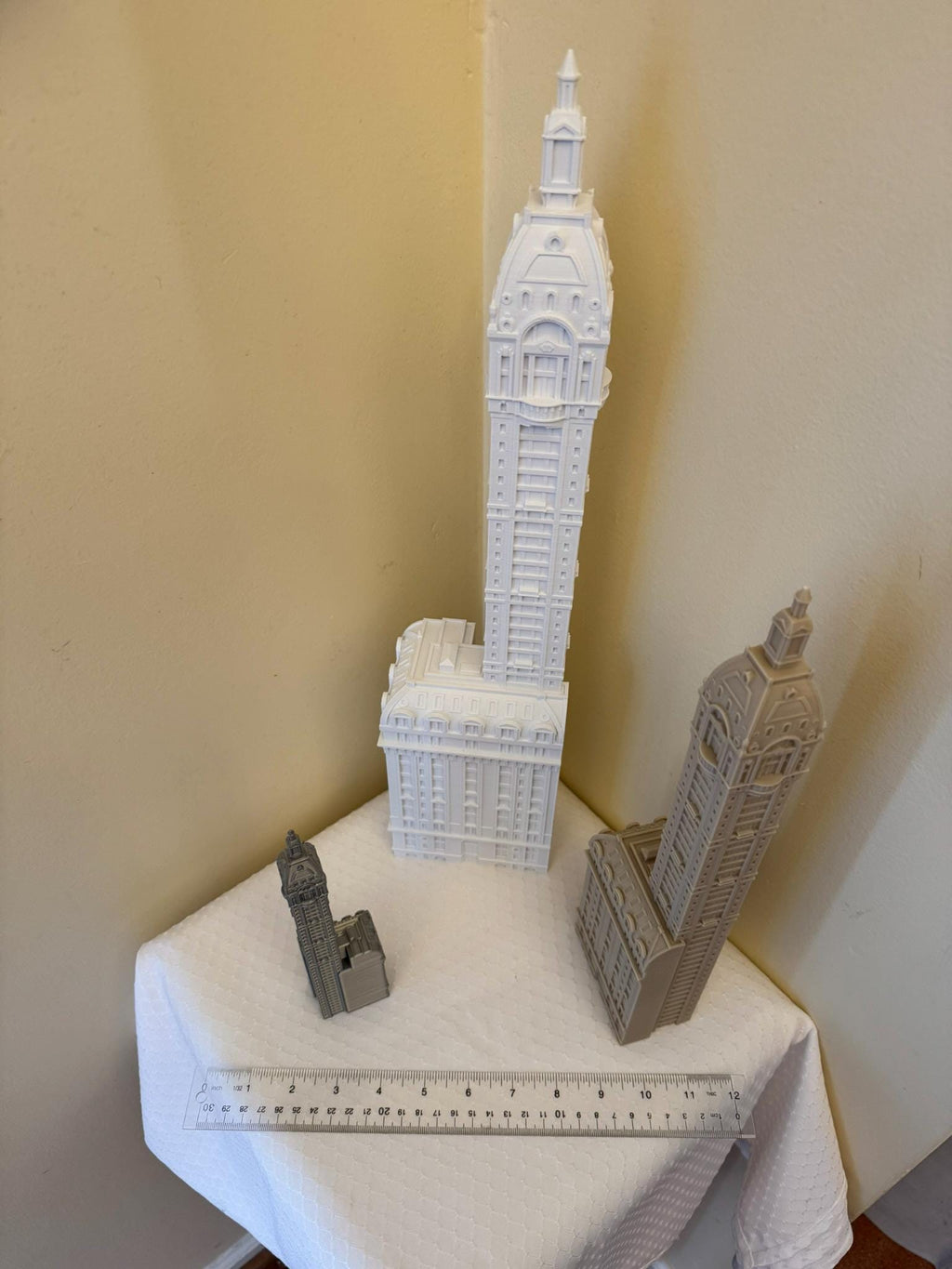StarsoftheCity Singer Building New York 3D Printed Model Statue