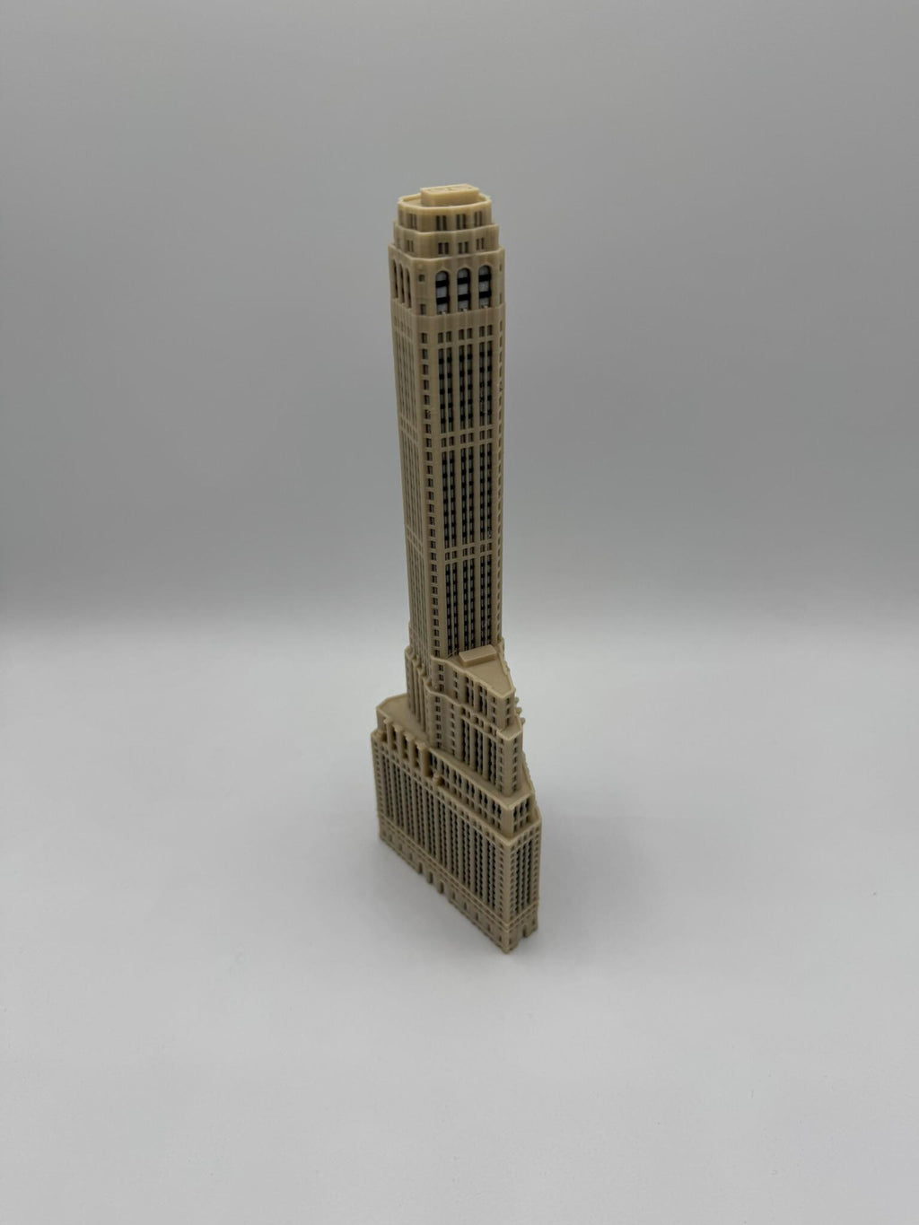 StarsoftheCity 20 Exchange Place 3D Printed Full Color Statue 1:1000 Scale