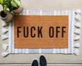 HamlinRowShop Fuck Off Coir Doormat Funny Rude Welcome Mat