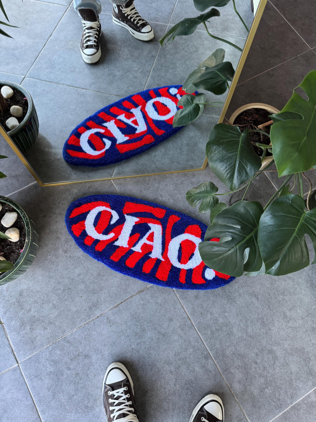 OrnnWorks CIAO Fluffy Tufted Rug