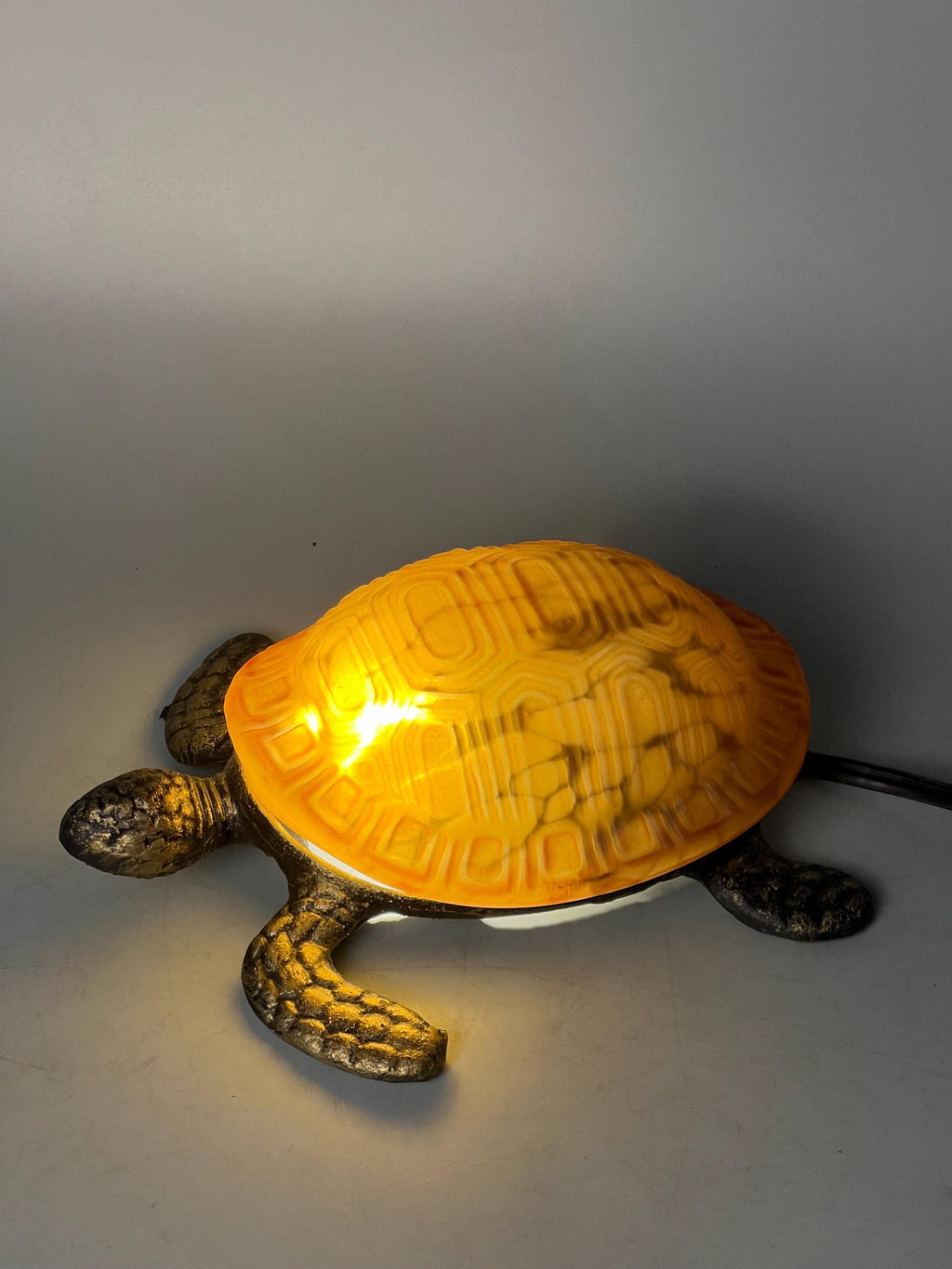 Duck Tiffany Table Lamp Stained Glass Animal
