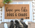 HamlinRowShop Hope You Like Kids Funny Custom Coir Door Mat