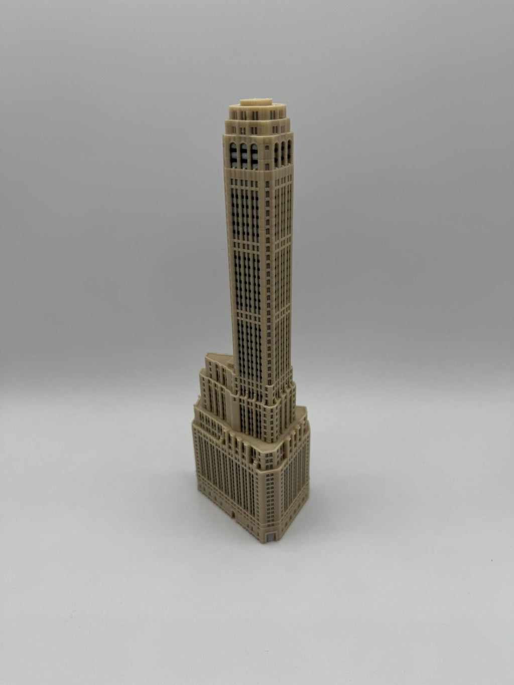 StarsoftheCity 20 Exchange Place 3D Printed Full Color Statue 1:1000 Scale