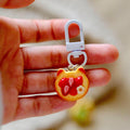 VanillaStarCafe Strawberry Cat Tart Set Handmade Resin Charm