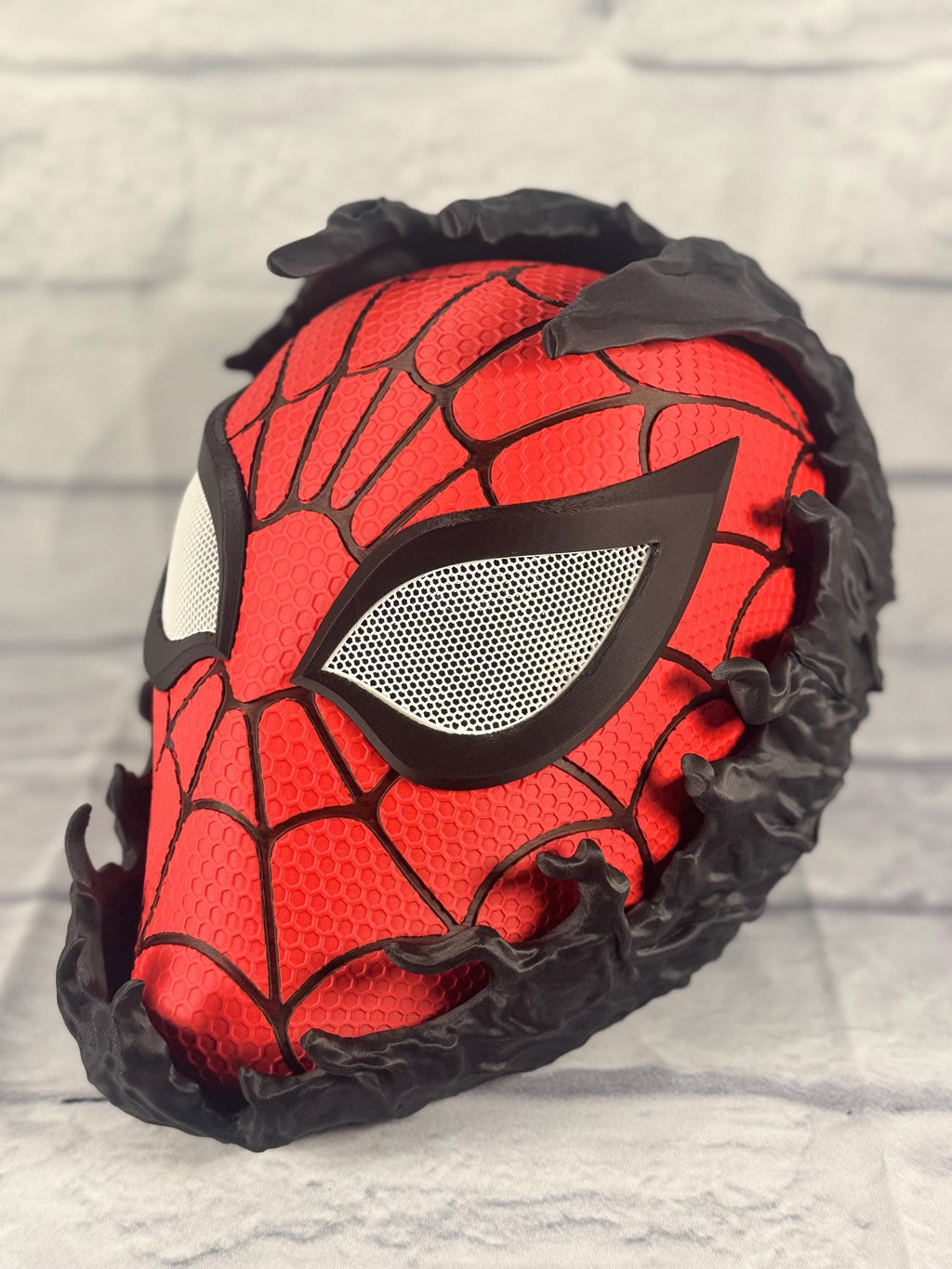 ComboMaker Marvel Rivals Inspired Spider-Man Mask Cosplay Helmet 3D Printed