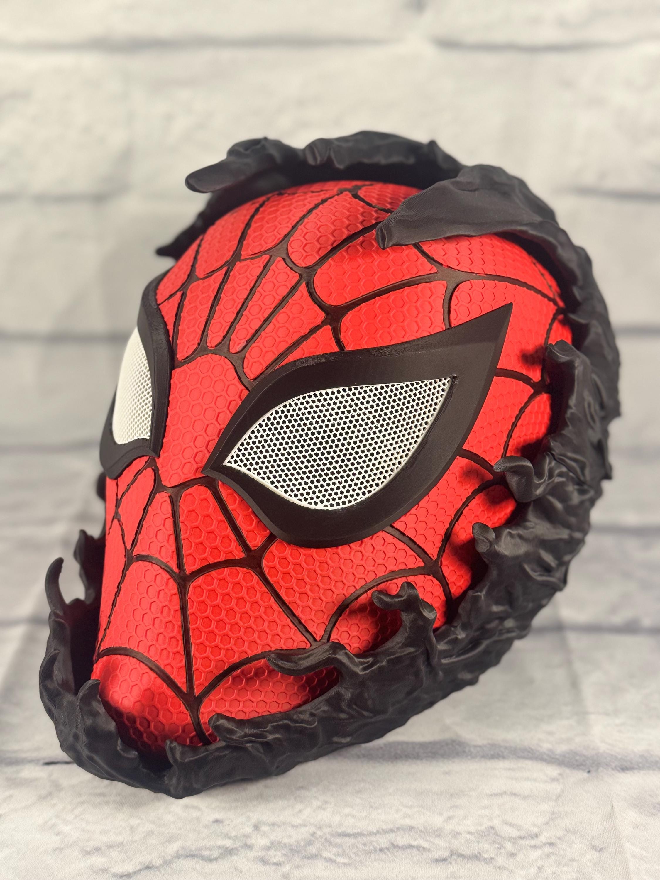 ComboMaker Marvel Rivals Inspired Spider-Man Mask Cosplay Helmet 3D Printed