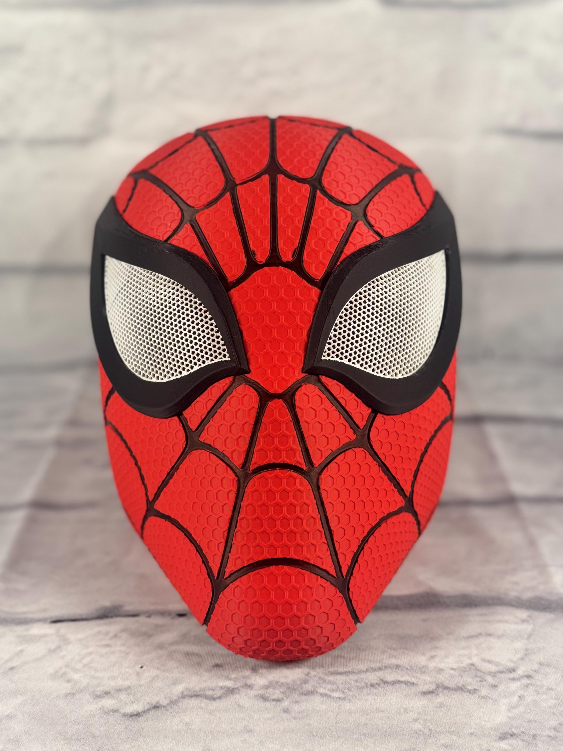 ComboMaker Marvel Rivals Inspired Spider-Man Mask Cosplay Helmet 3D Printed