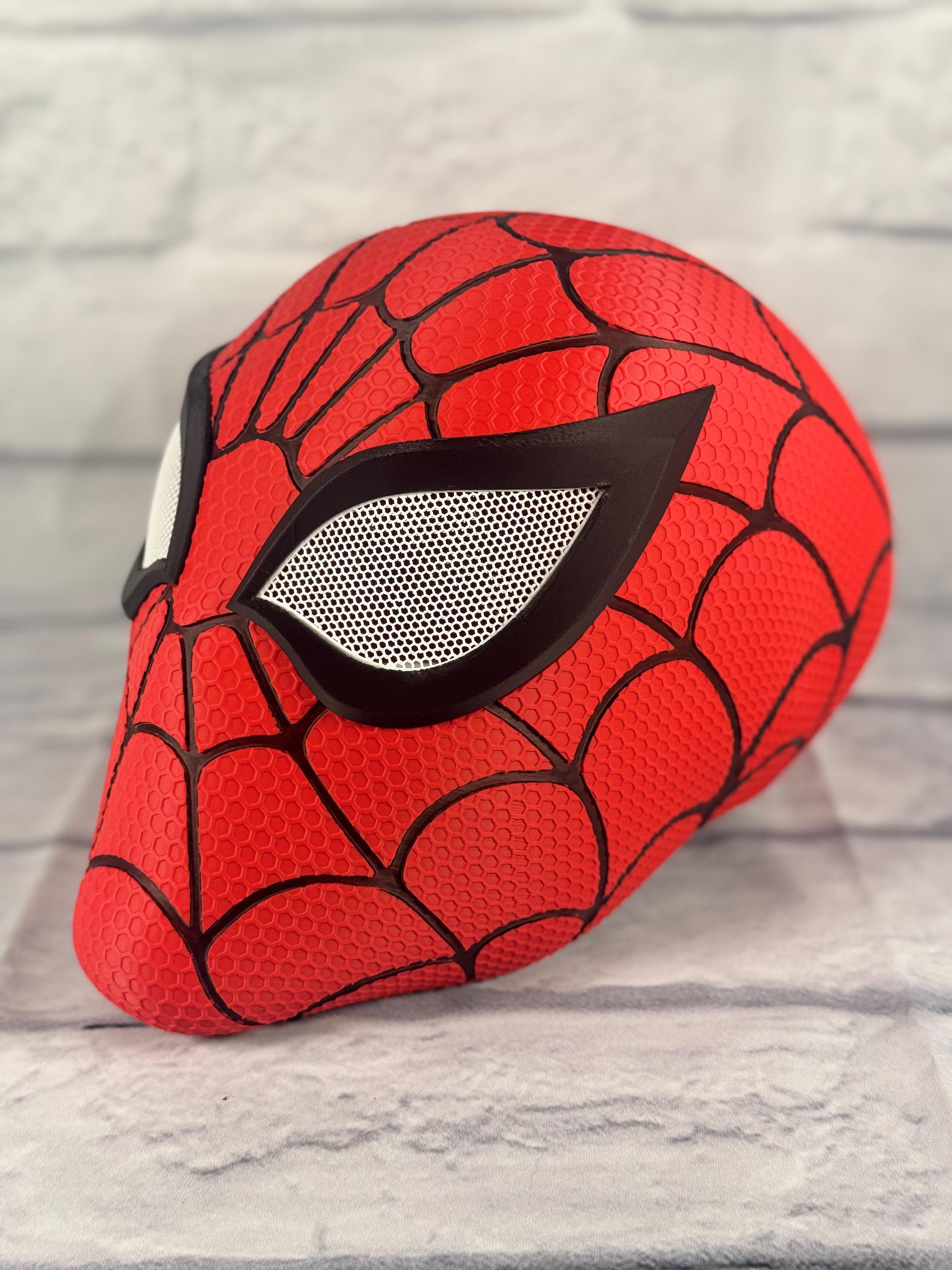 ComboMaker Marvel Rivals Inspired Spider-Man Mask Cosplay Helmet 3D Printed