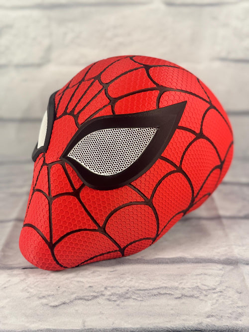 ComboMaker Marvel Rivals Inspired Spider-Man Mask Cosplay Helmet 3D Printed