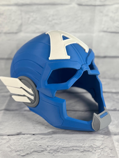 ComboMaker Marvel Rivals Captain America Cosplay Helmet 3D Printed