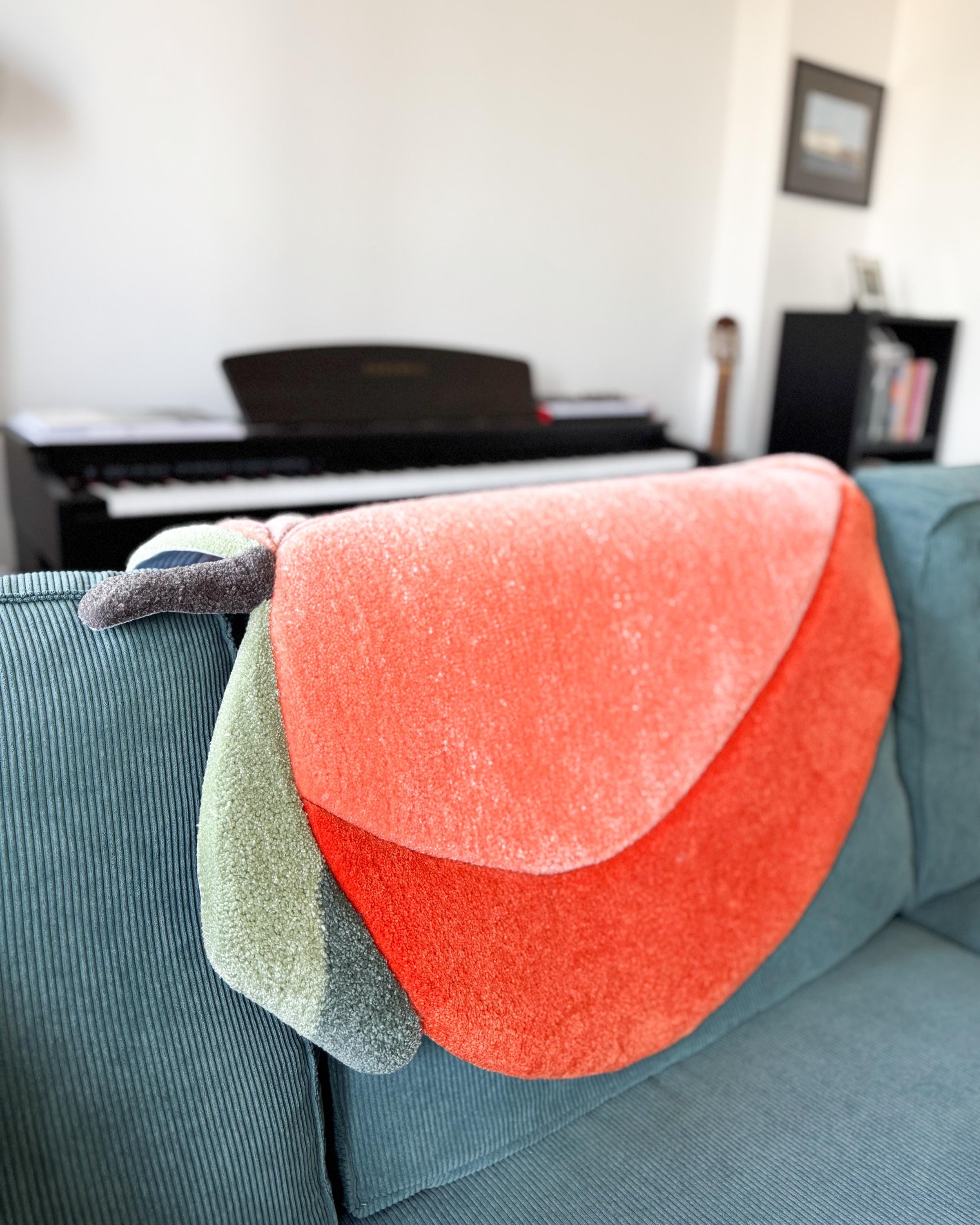 LargoModern Peachy Handmade Tufted Rug Custom Fluffy Soft Peach