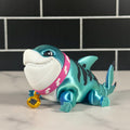 Articulated Jeff the Land Shark Fidget Toy, Gift for Gamers