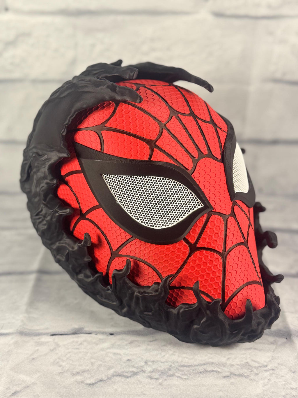 ComboMaker Marvel Rivals Inspired Spider-Man Mask Cosplay Helmet 3D Printed