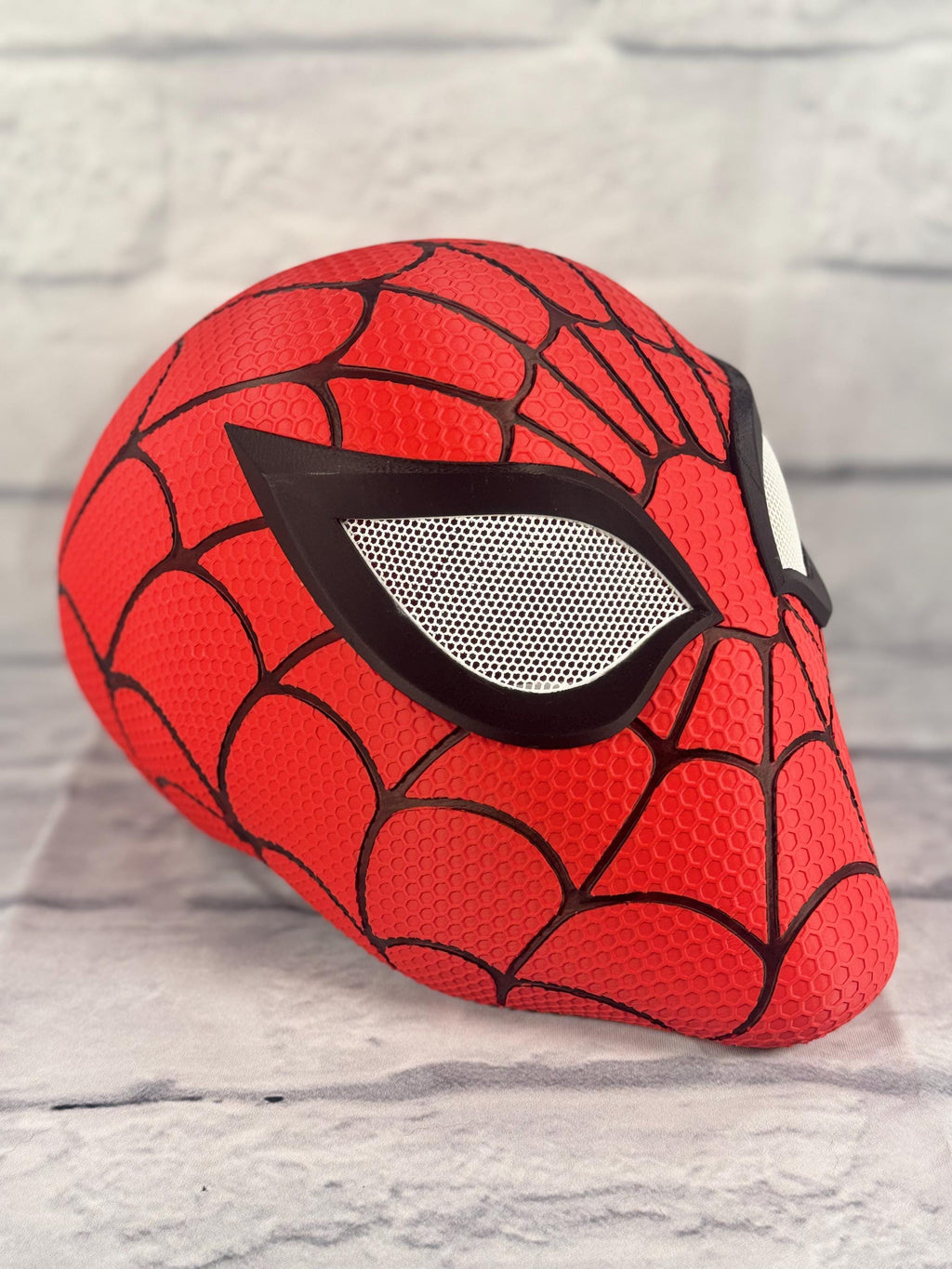ComboMaker Marvel Rivals Inspired Spider-Man Mask Cosplay Helmet 3D Printed
