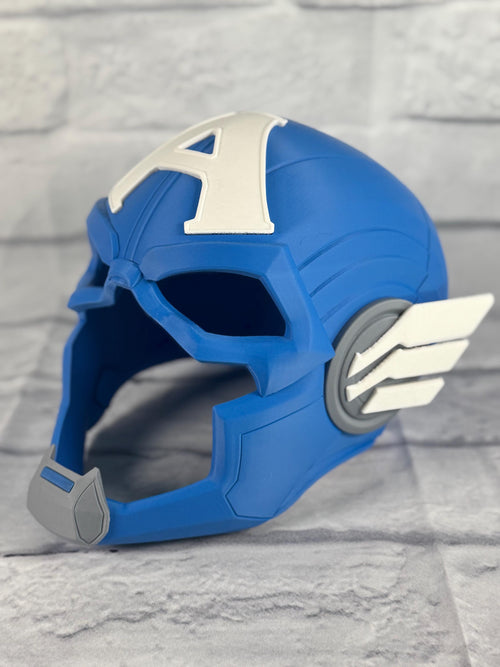 ComboMaker Marvel Rivals Captain America Cosplay Helmet 3D Printed