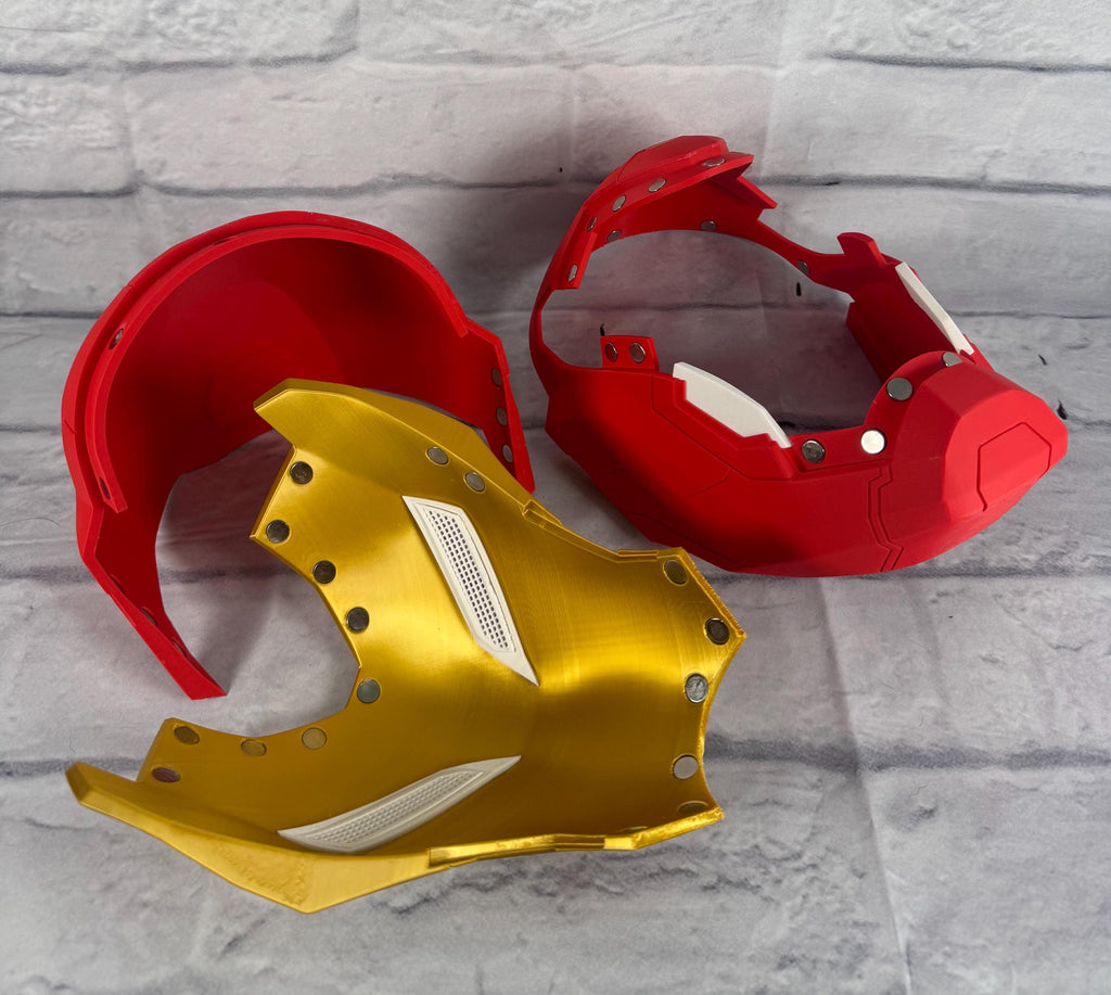 ComboMaker Iron Man Marvel Rivals Inspired Cosplaying Helmet