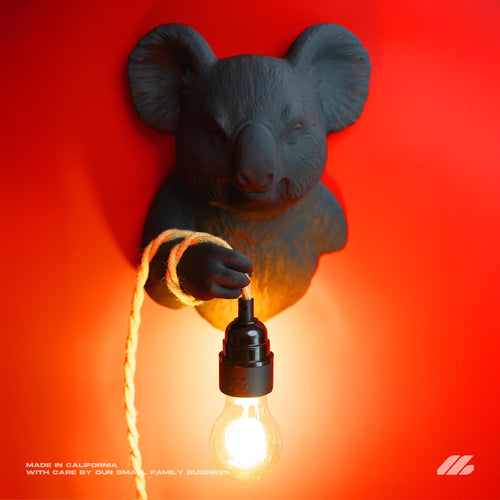 April16studio Koala Wall Lamp 3D Printed Sconce 8in