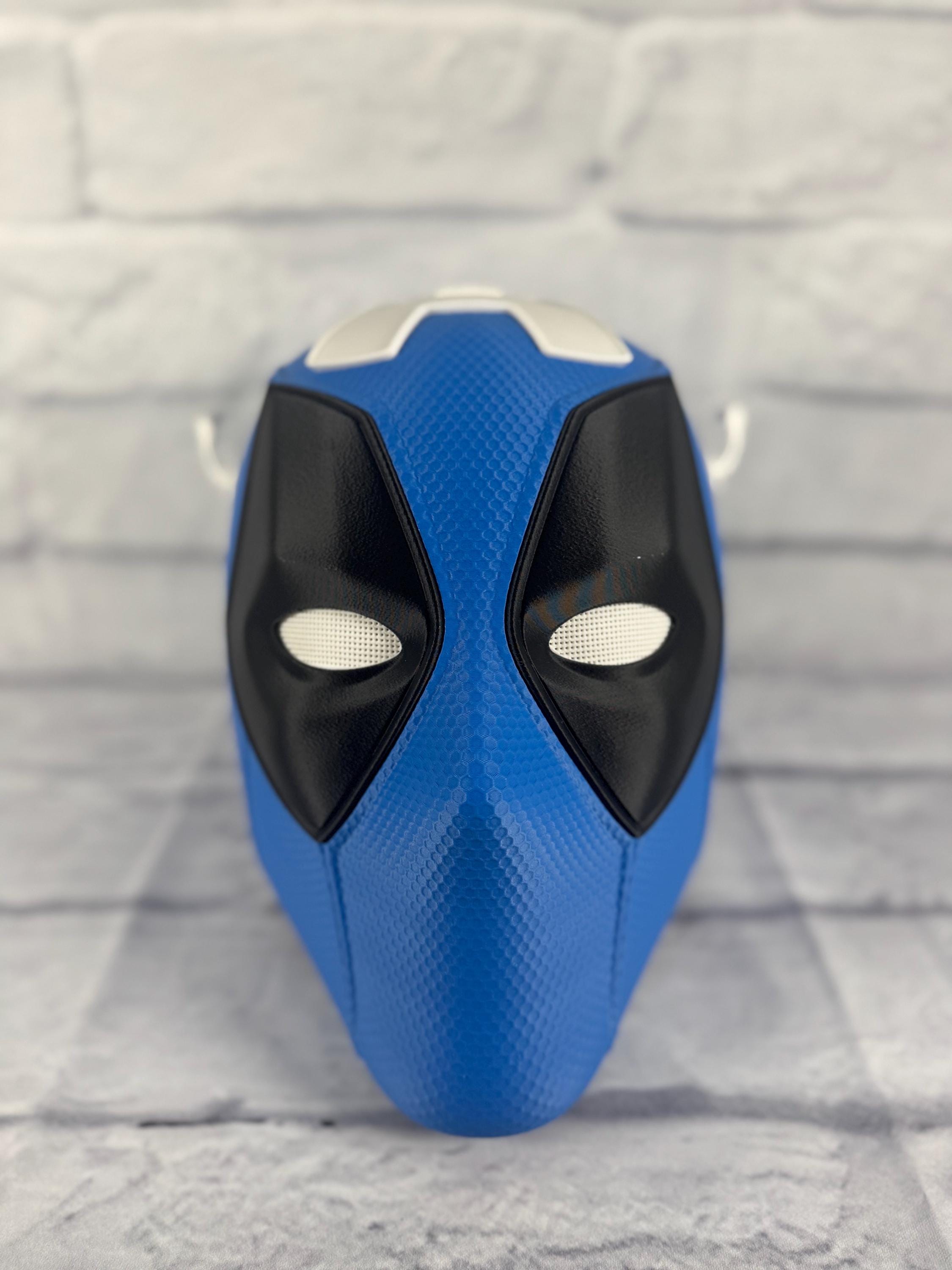 ComboMaker Captain Deadpool Inspired Mask Cosplaying Helmet 3D Printed