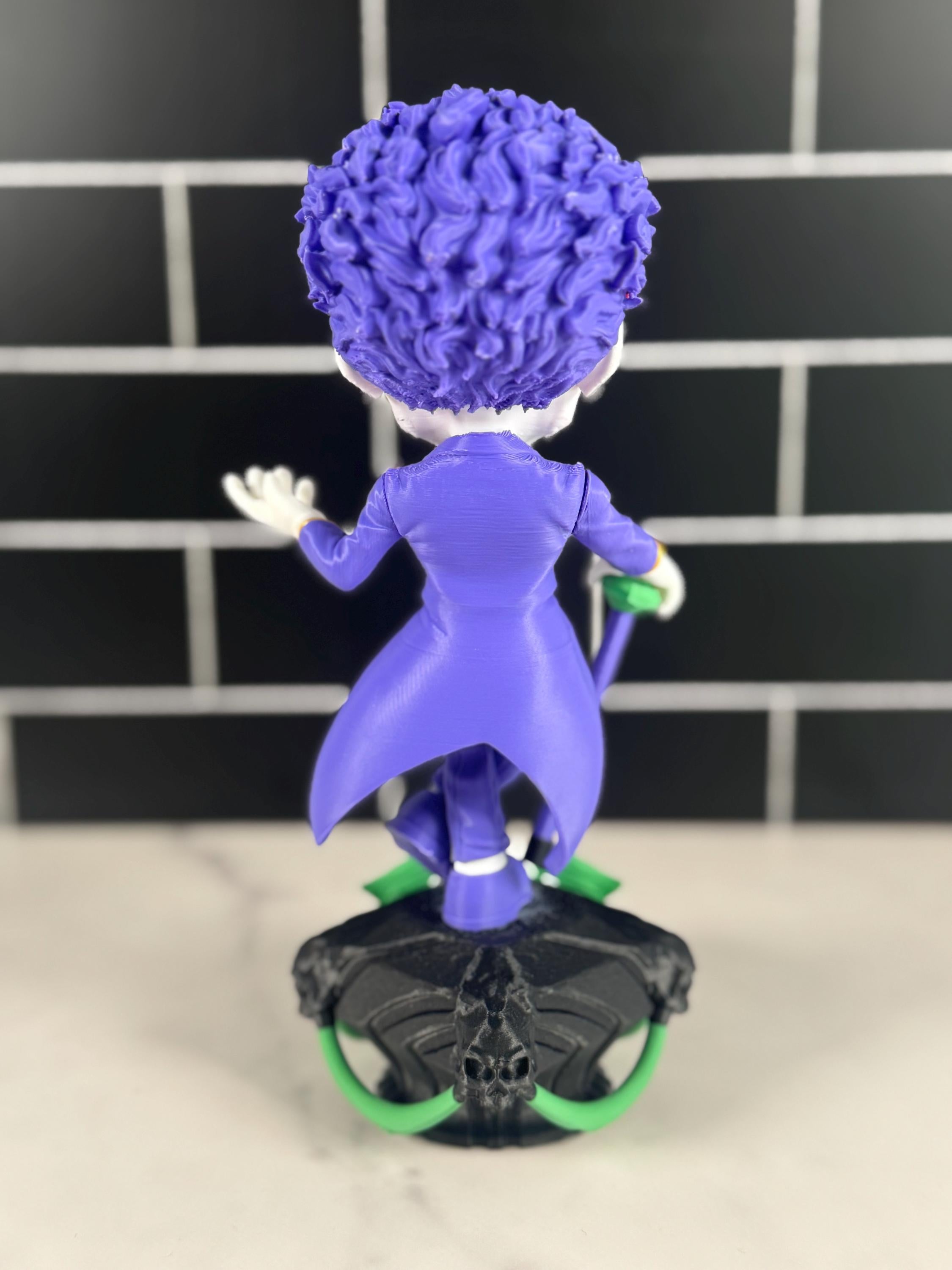 ComboMaker Joker Figurine 3D Printed Comic Inspired Collectible