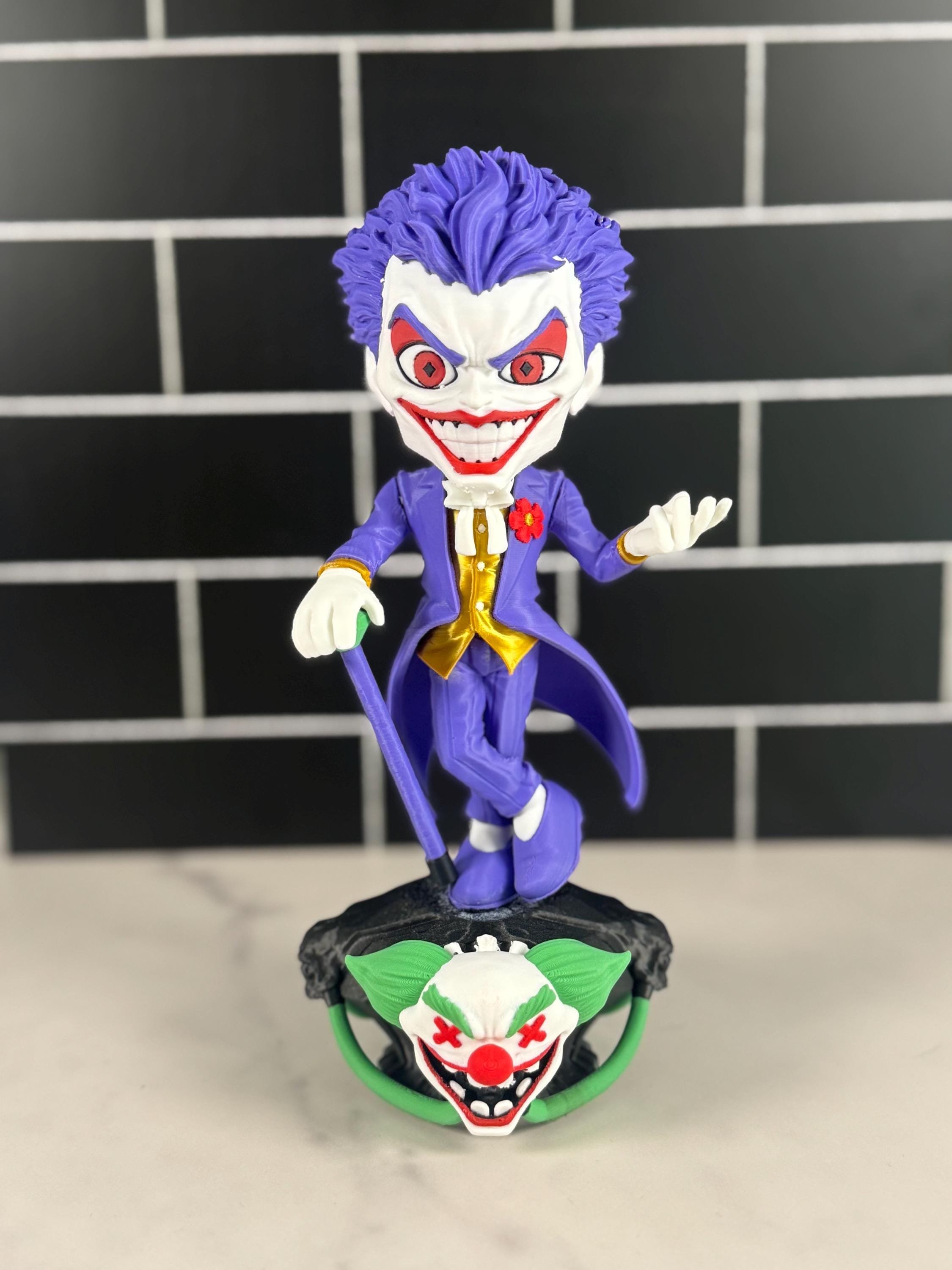 ComboMaker Joker Figurine 3D Printed Comic Inspired Collectible
