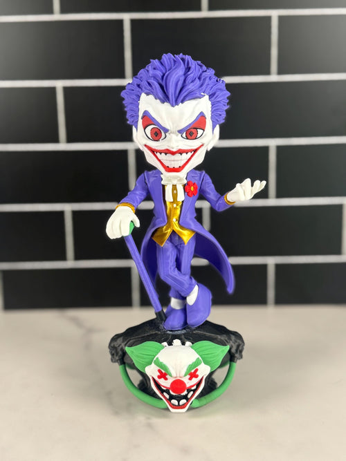 ComboMaker Joker Figurine 3D Printed Comic Inspired Collectible
