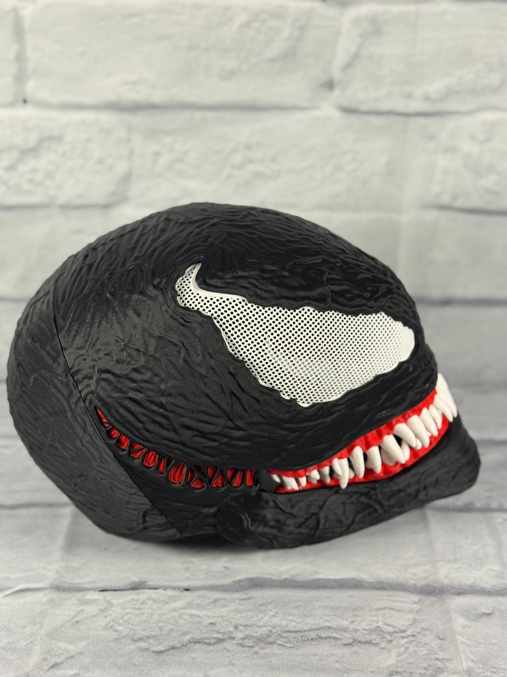 ComboMaker Venom Movie Inspired Mask Cosplaying Helmet Black