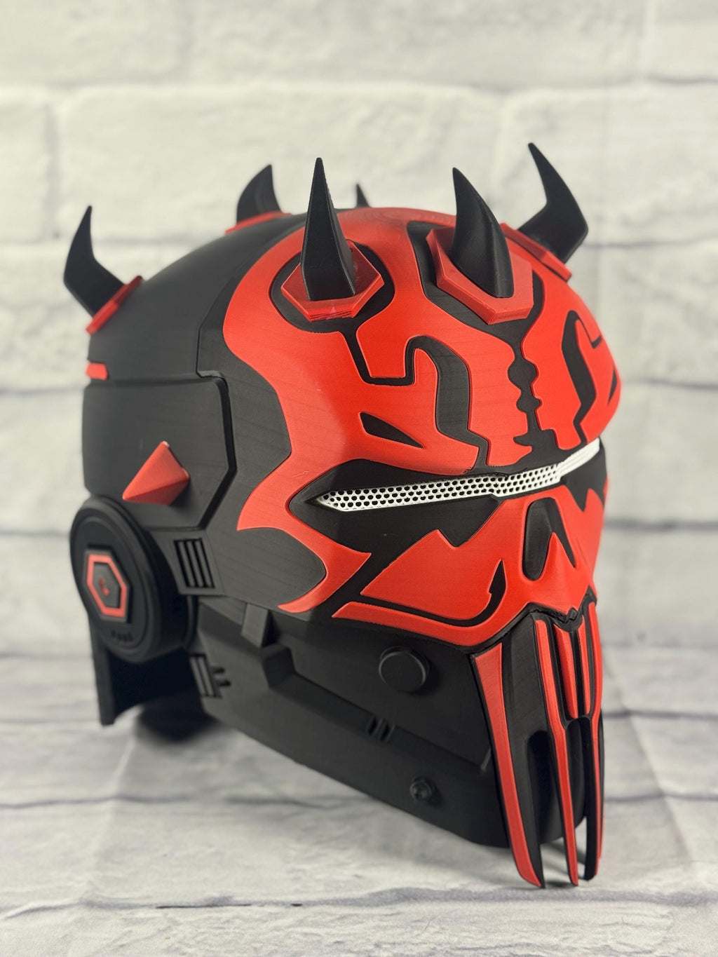 ComboMaker Armored Inspired Darth Maul Cosplaying Helmet