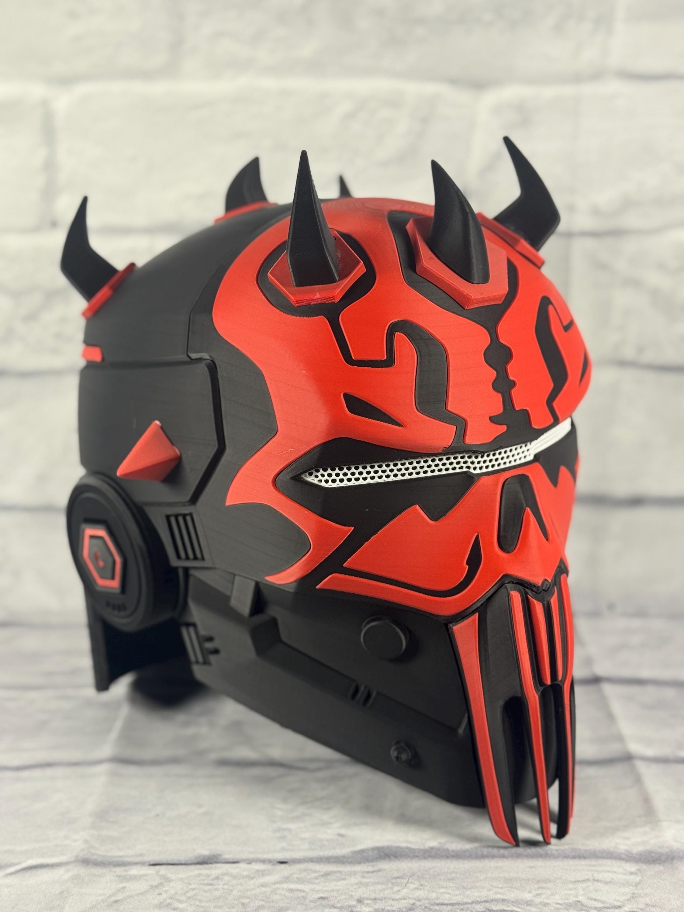 ComboMaker Armored Inspired Darth Maul Cosplaying Helmet
