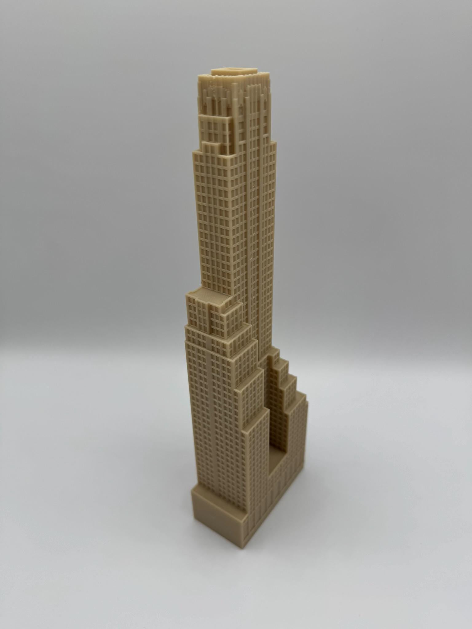 StarsoftheCity 500 Fifth Avenue 3D Printed Skyscraper Model 9.25in