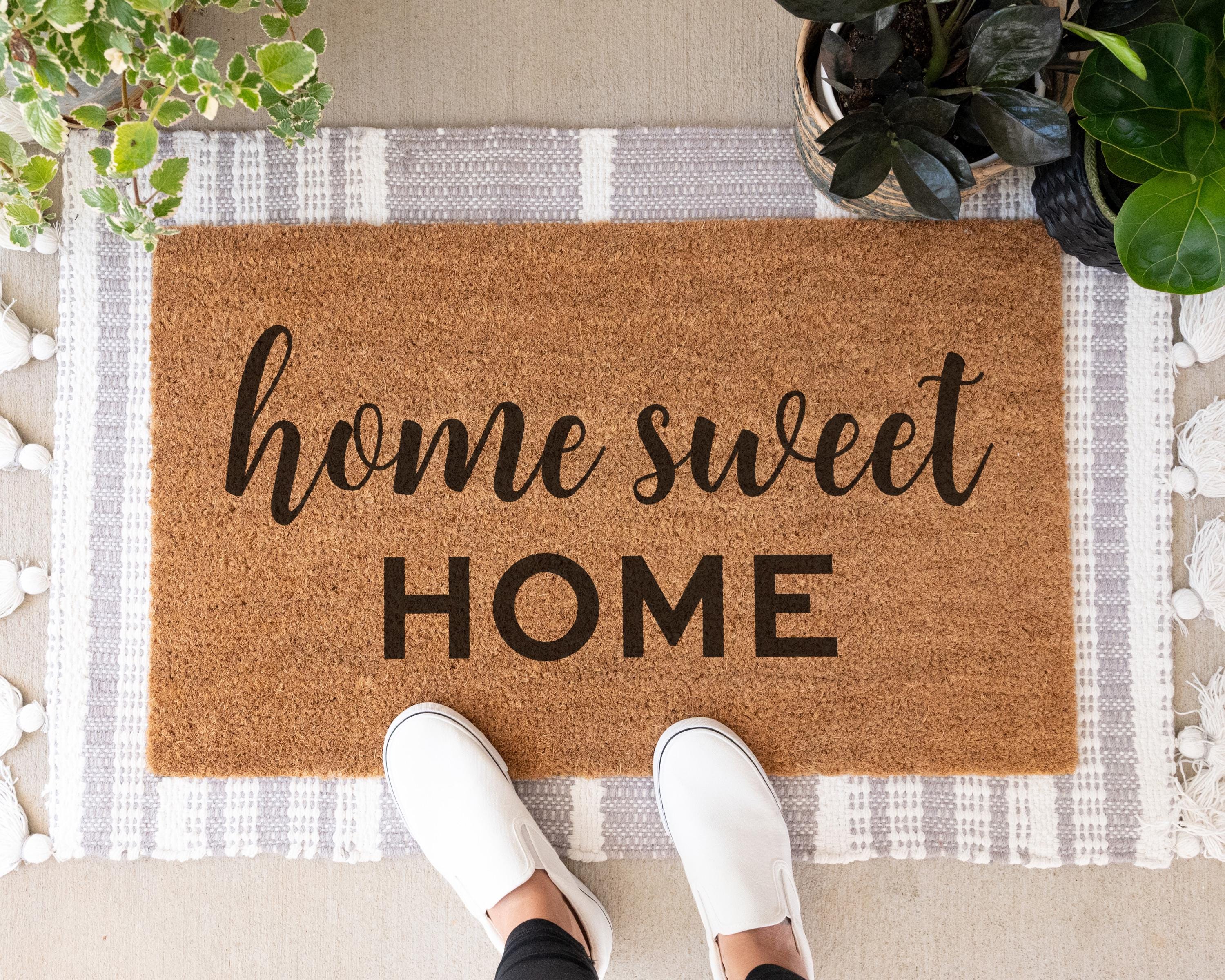 Home Sweet Apartment Doormat: Coir Welcome Mat