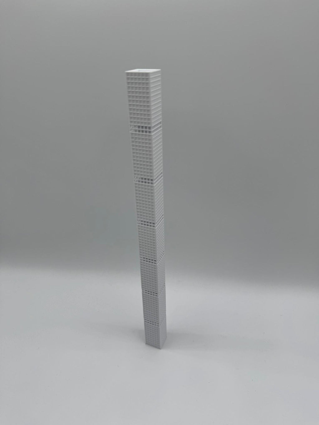 StarsoftheCity 432 Park Avenue 3D Printed Model 10in White
