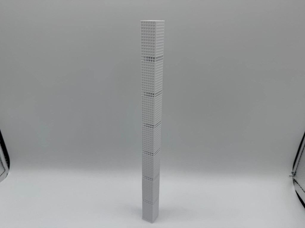 StarsoftheCity 432 Park Avenue 3D Printed Model 10in White