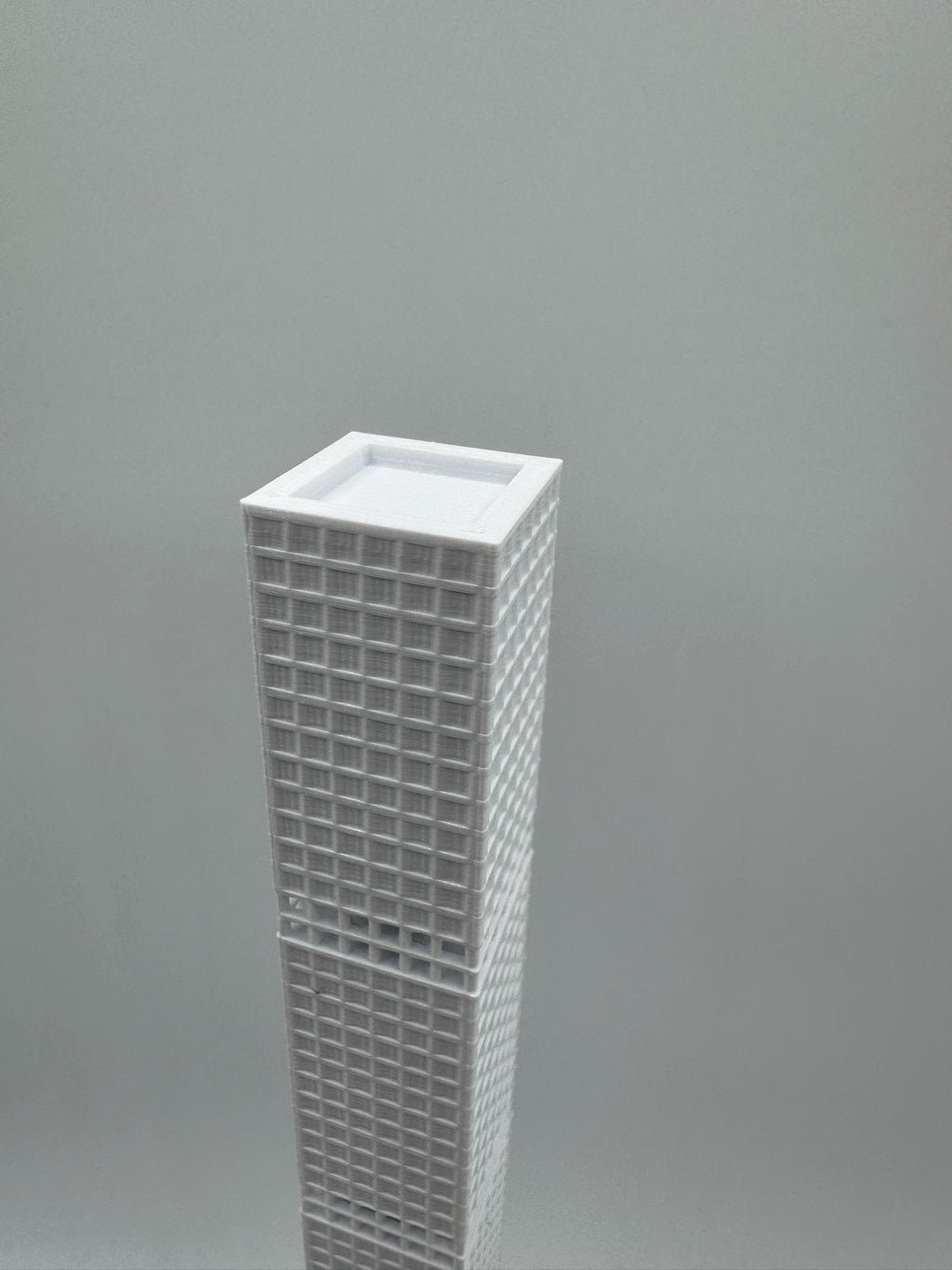 StarsoftheCity 432 Park Avenue 3D Printed Model 10in White