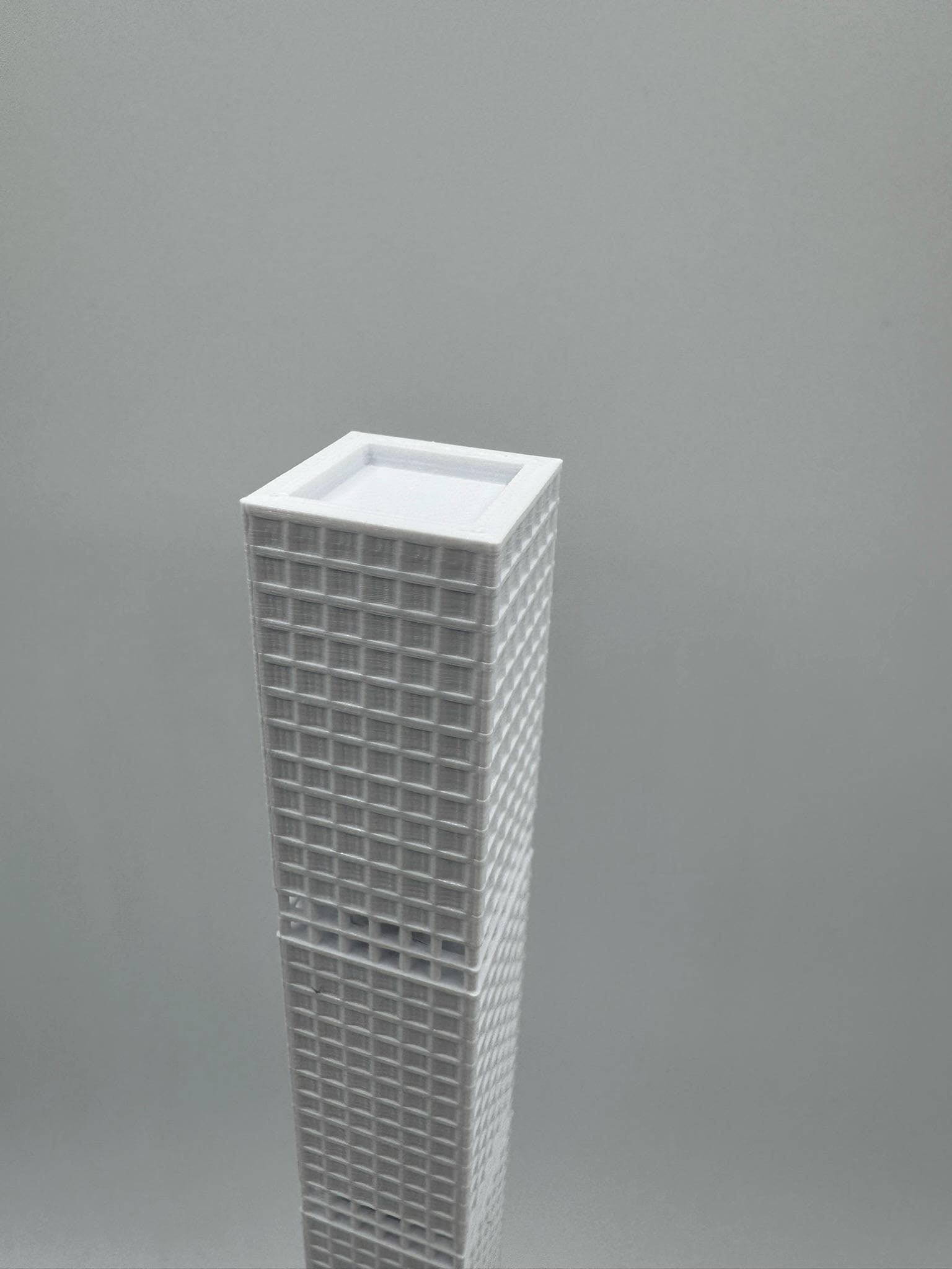 StarsoftheCity 432 Park Avenue 3D Printed Model 10in White