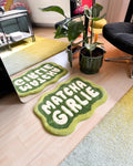 LargoModern Matcha Girlie Custom Hand Tufted Cotton Rug