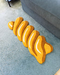 LargoModern Fusilli Custom Tufted Rug Handmade Cotton 32x12in